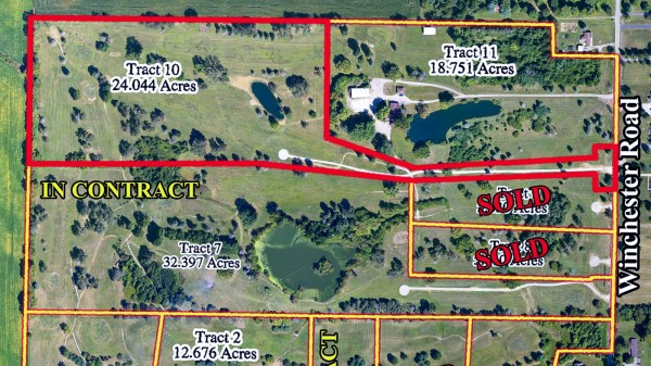 Tract 10 - Walnut Meadows - Pickaway County, Ohio - 24.0 acres