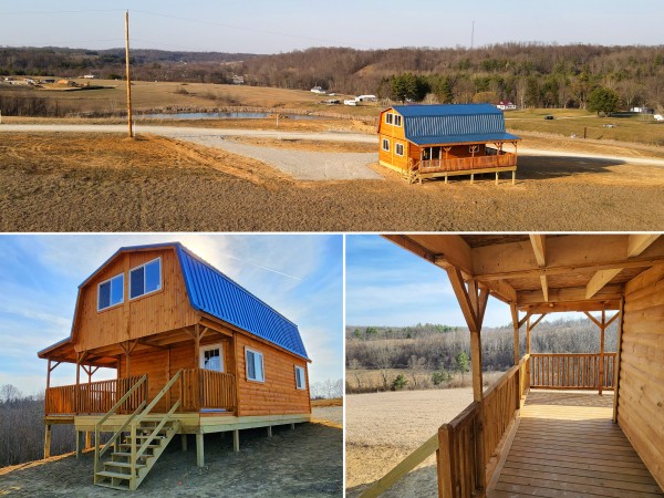 Serenity Cabin at Scenic View - Perry County, Ohio - 2.9 acres