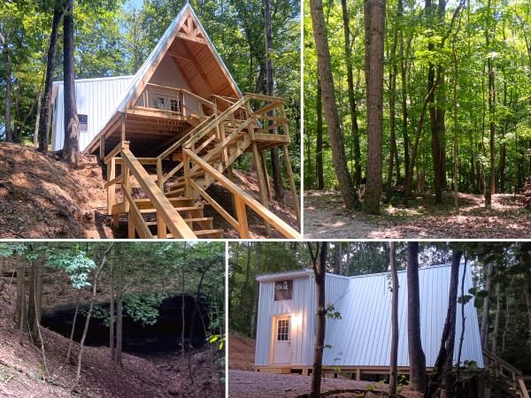 Eagle’s Landing Cabin at The Caves at Keystone - Jackson County, Ohio - 11.7 acres